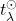 t_{\lambda}^{\odot}