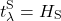 \begin{equation*} t_{\lambda}^{\rm S} = H_{\rm S} \end{equation*}