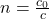 n=\frac{c_0}{c}