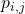 p_{i,j}