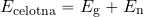 \begin{equation*} E_{\rm celotna}= E_{\rm g } + E_{\rm n} \end{equation*}