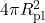 4\pi R_{\rm pl}^2