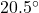 20.5\degr