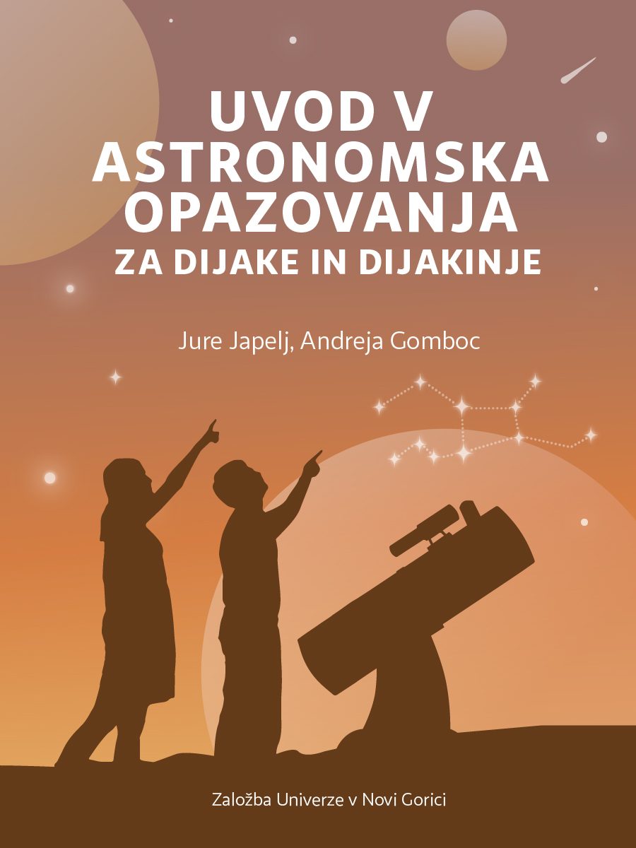 Cover image for Uvod v astronomska opazovanja za dijake in dijakinje